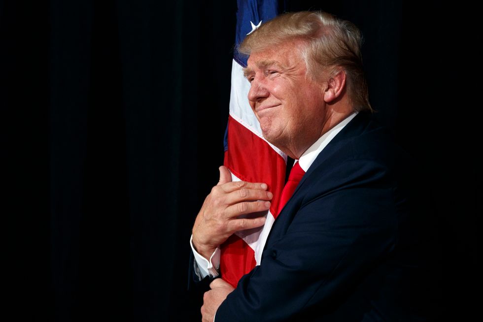 Donald Trump declares people 'must be' punished for burning the American flag
