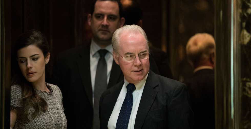 Trump taps Obamacare critic Tom Price to lead Health and Human Services
