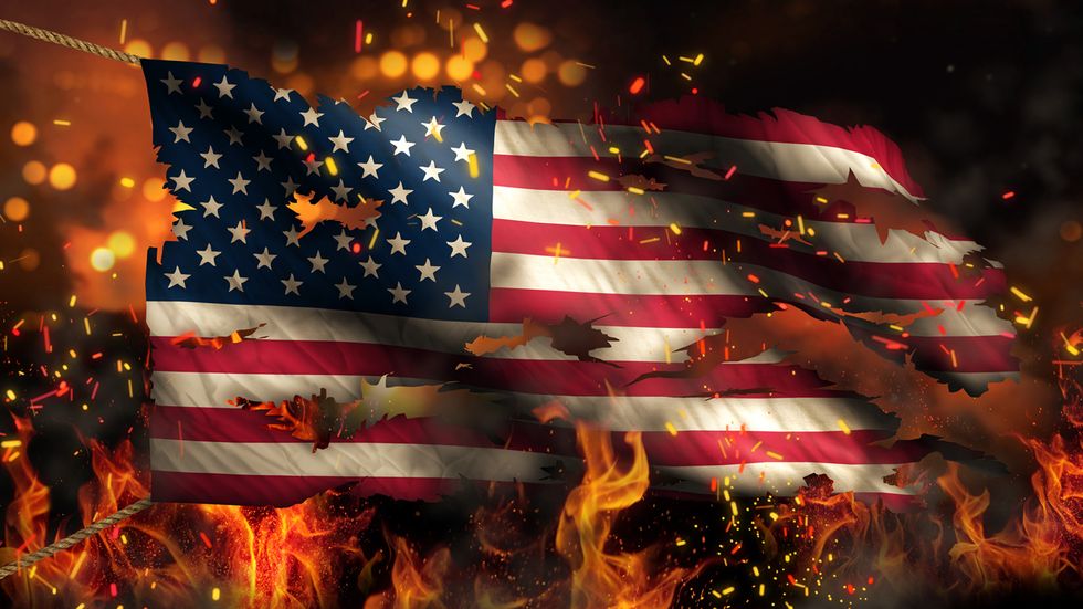 Donald Trump's flag burning tweet sets off freedom of speech firestorm