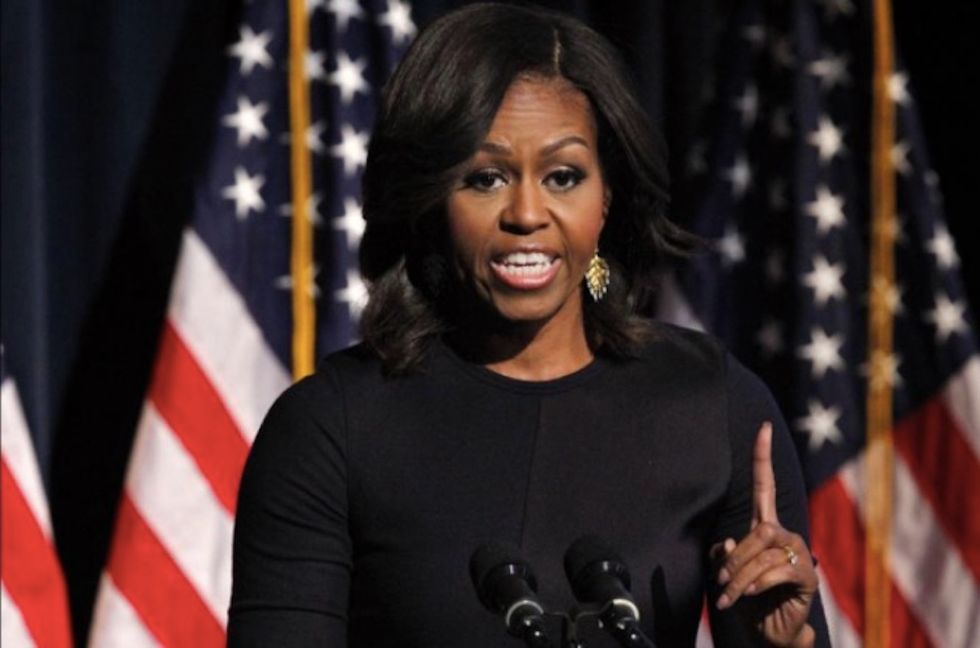 Doctor banned from seeing patients after 'monkey face' comment about Michelle Obama