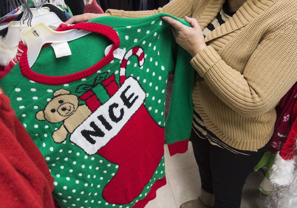Design your own ugly Christmas sweater this year