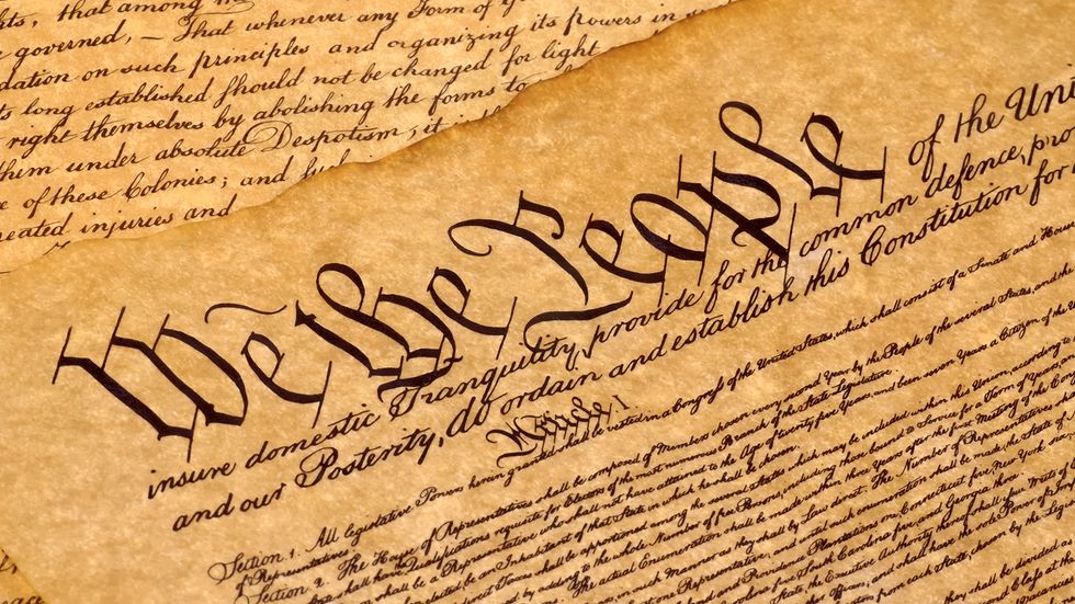 Democracies perish, the U.S. is a democratic republic
