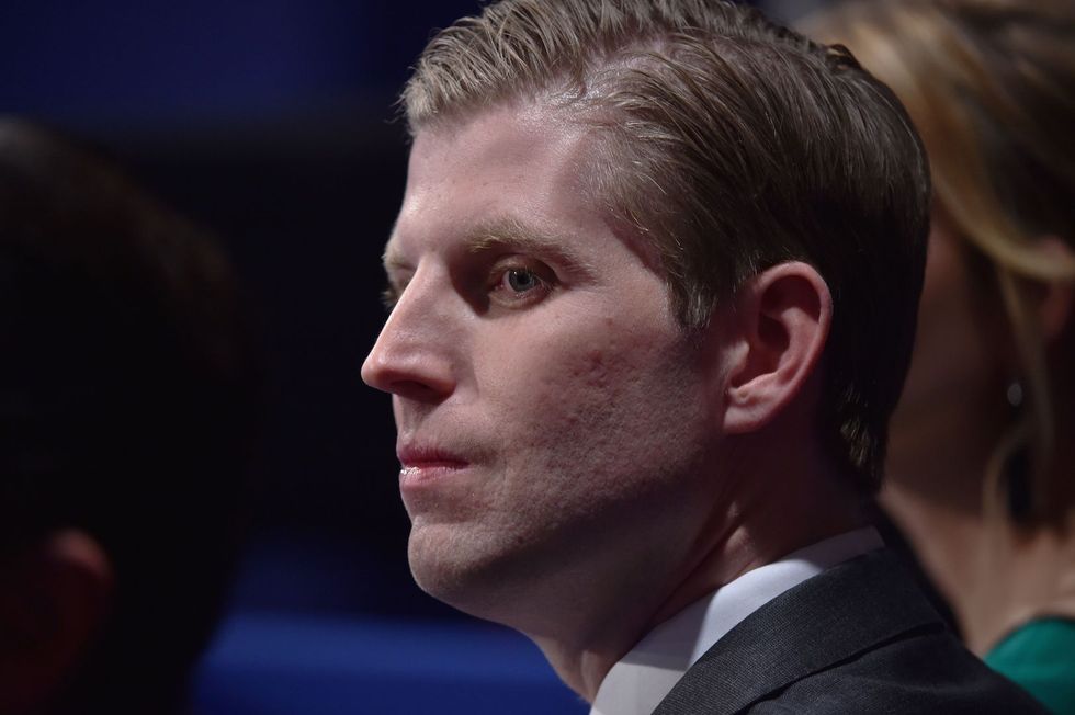 Stop me if you've heard this one: Eric Trump and a Muslim comic meet on a plane...