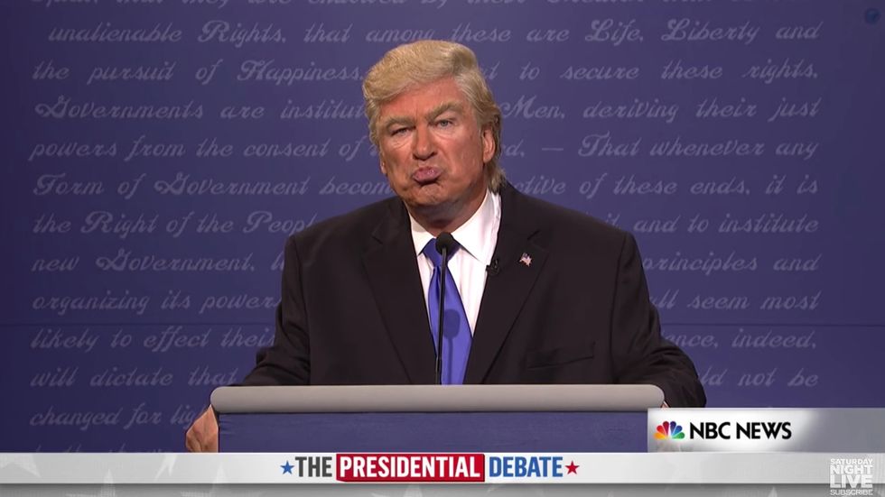 Alec Baldwin says he'll stop his Donald Trump impersonations on 'SNL' under one condition