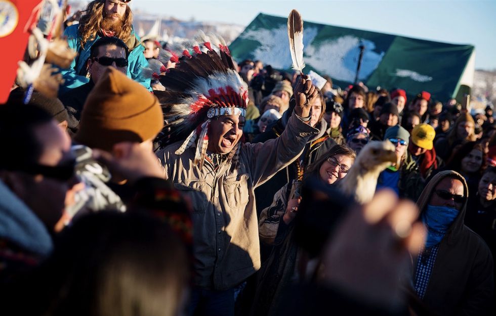 Dakota pipeline protesters to defy deadline after rerouting victory