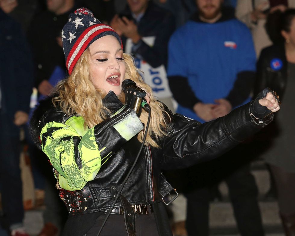 Madonna has an interesting theory for why Trump won