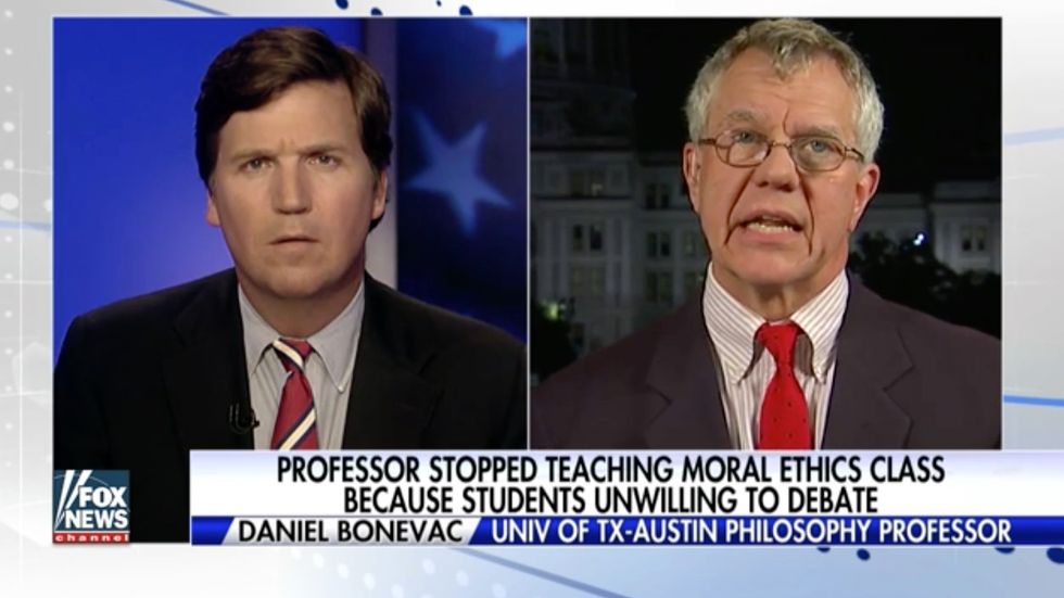 This professor had to cancel his 'moral problems' class after PC students took over his classroom