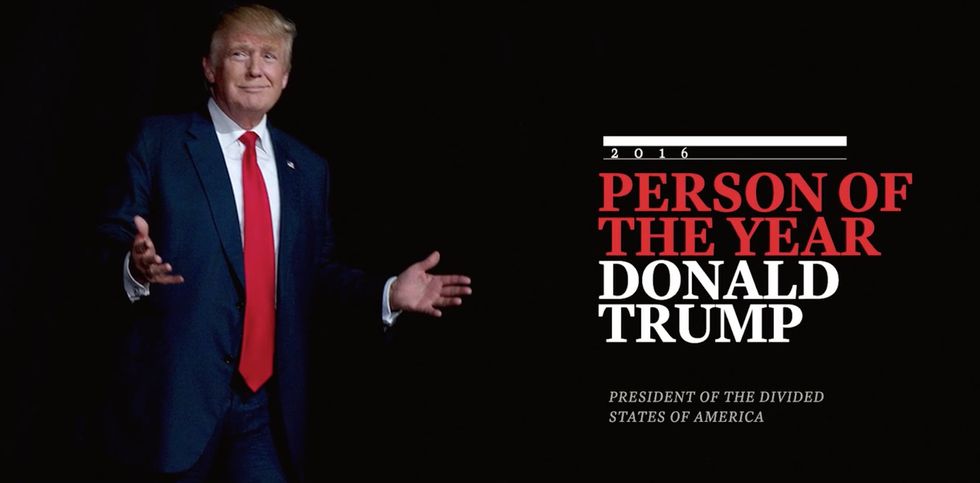 Trump named Time's 'Person of the Year