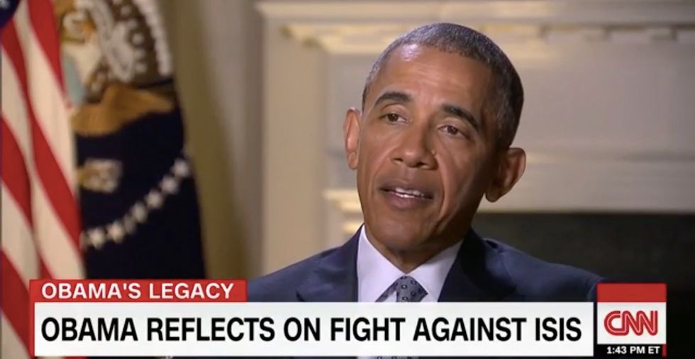 Obama admits he was ‘surprised’ by the rise of the Islamic State