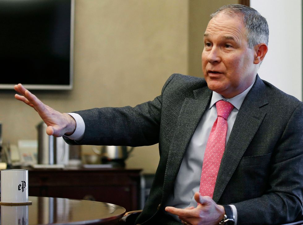 Scott Pruitt, fossil fuel advocate, is Trump's pick to lead EPA