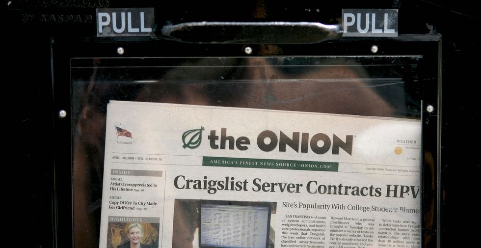 Survey: Americans trust The Onion, a satirical news site, more than this one particular outlet
