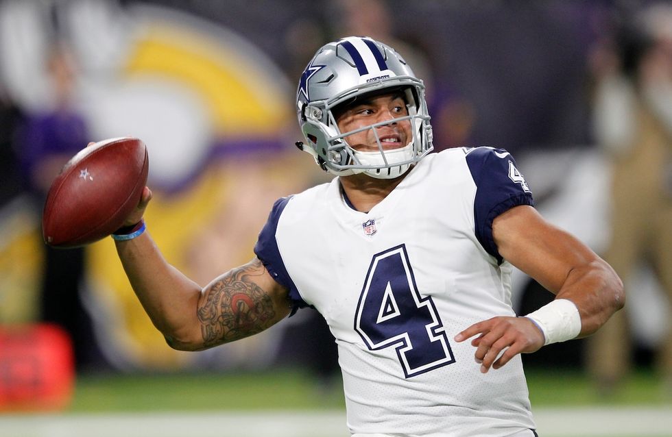 Dallas Cowboys rookie QB Dak Prescott is winning more than football games this Christmas season