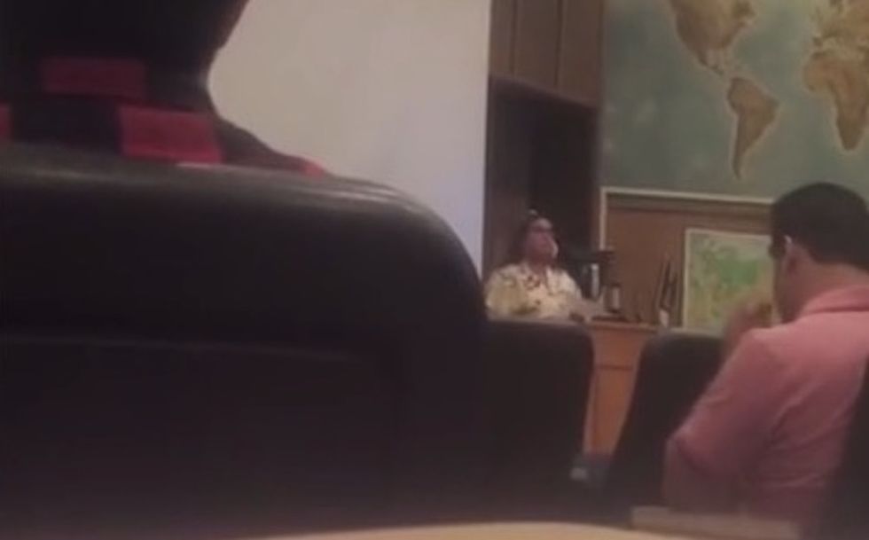 Prof calls Trump election 'act of terrorism' during class; student who shot video gets legal threat