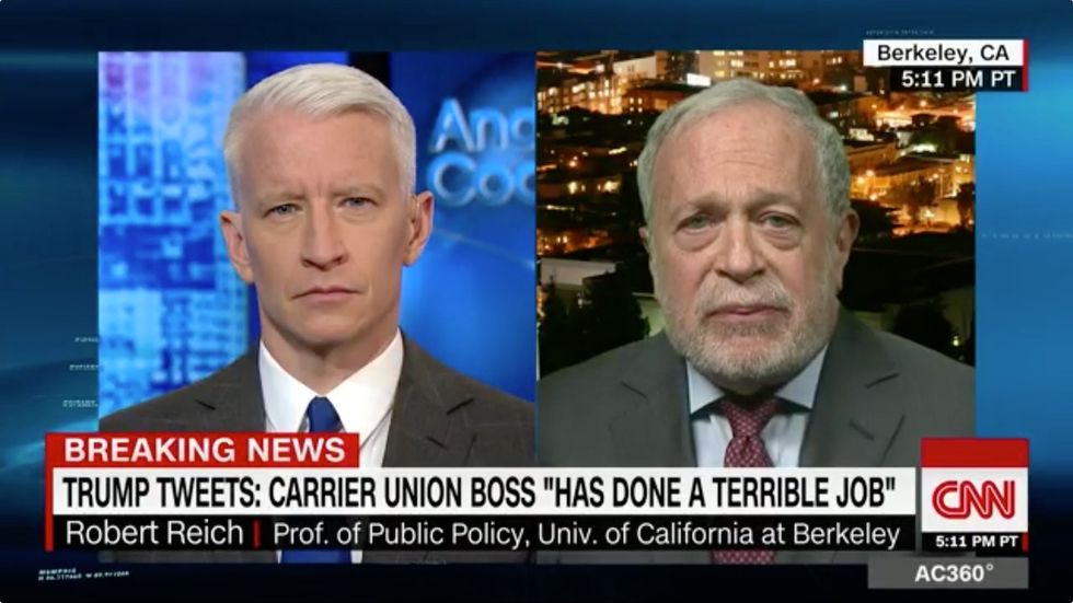 Former labor secretary rebukes Trump’s Twitter behavior in stunning monologue