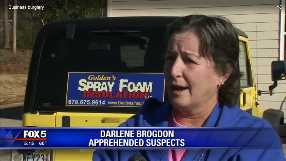 After series of thefts, gun-wielding woman takes matters into her own hands