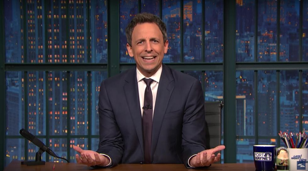 Seth Meyers wants media to stop saying 'alt-right