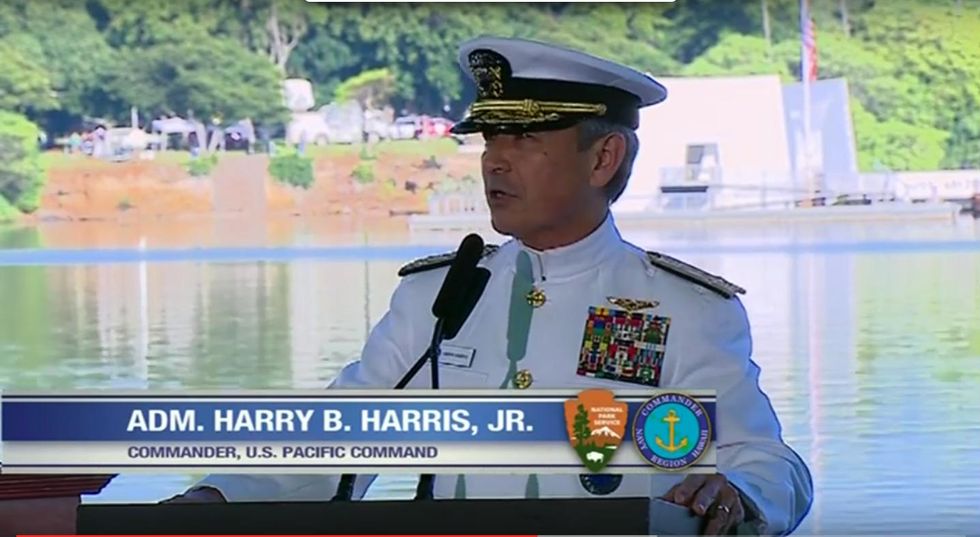 Navy admiral takes not-so-subtle jab at Colin Kaepernick in Pearl Harbor speech