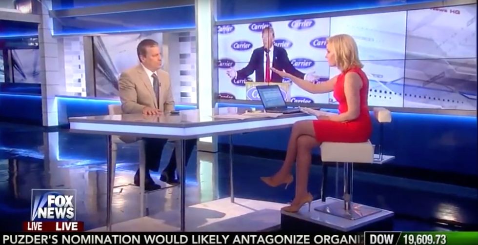 Make your point before I deck you!': Fox News debate flares up over Trump targeting companies