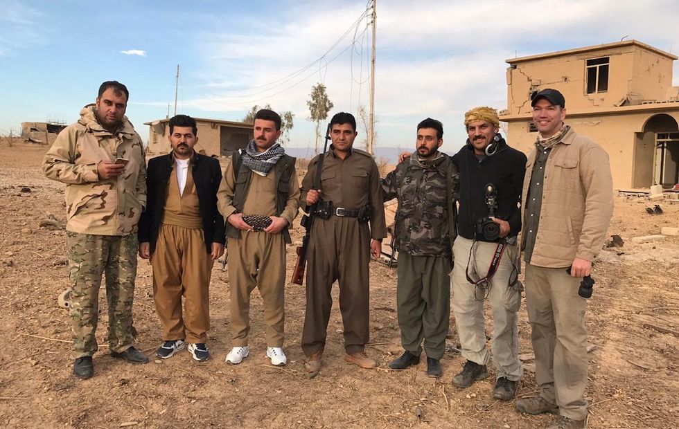 Exclusive: TheBlaze's Jason Buttrill shoots at ISIS members and shares footage from the Mosul front