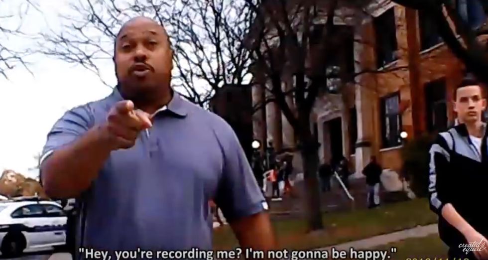 HS principal loses it on pro-life protesters, immediately regrets calling the police