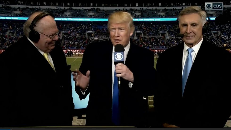 Donald Trump says Army-Navy game isn't 'necessarily' the best football