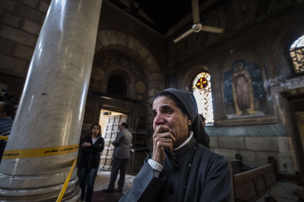 Bombing of Coptic Christian cathedral in Egypt leads to at least 25 deaths, another 49 wounded