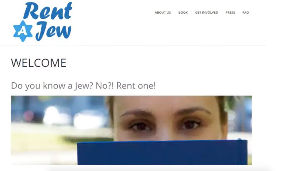 A new service in Germany allows you to 'rent a Jew