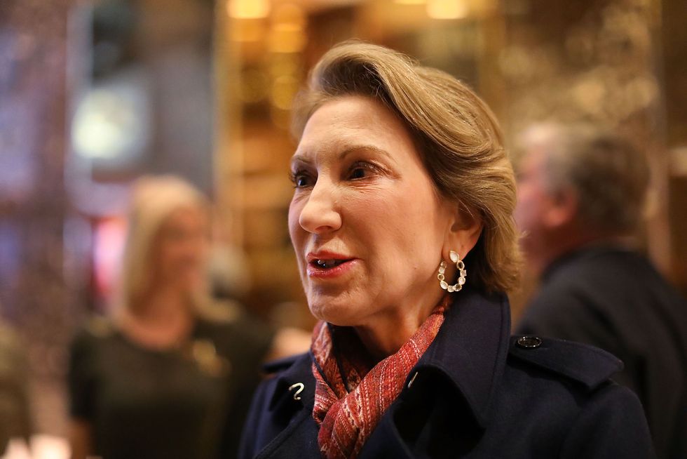 Former rival Carly Fiorina calls Trump a 'champion' after meeting at Trump Towers