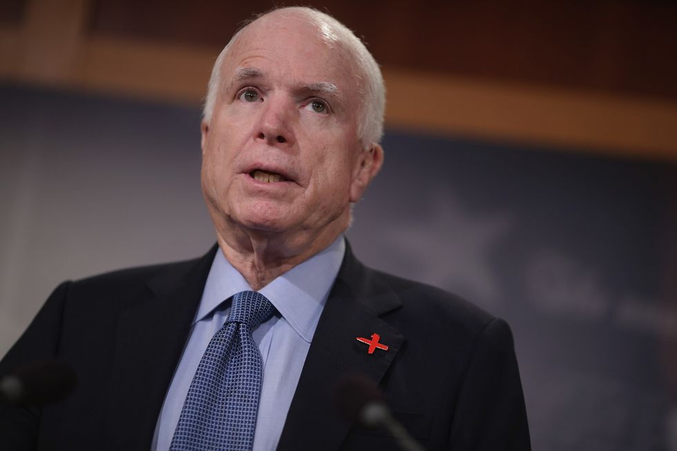 That's how dictators get started': John McCain rebukes Trump tweet