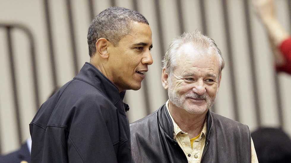 Bill Murray shamelessly stumps for Obamacare