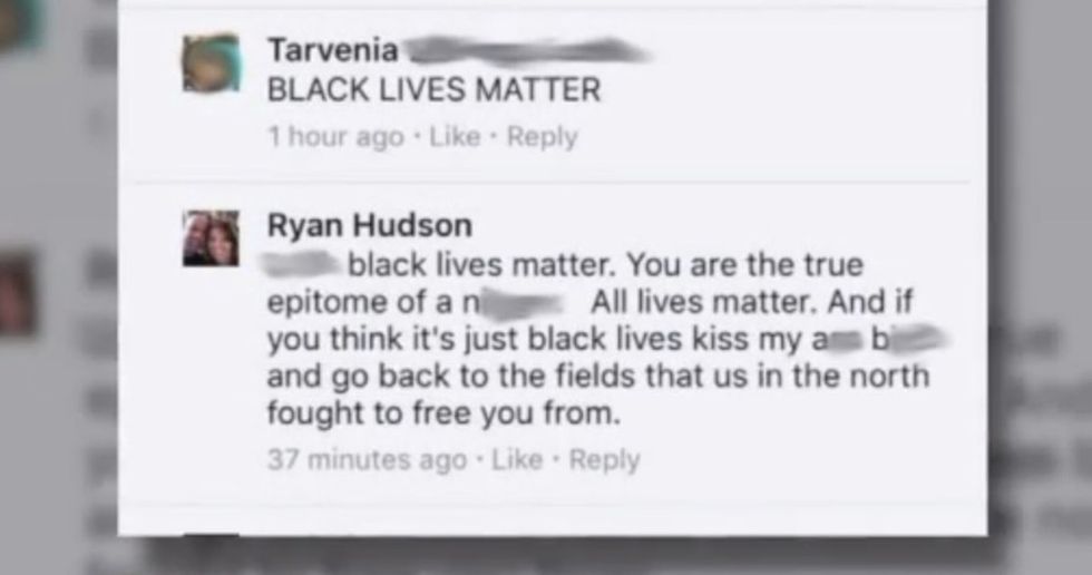 F*** Black Lives Matter': Firefighter out of a job after posting racist remarks on Facebook