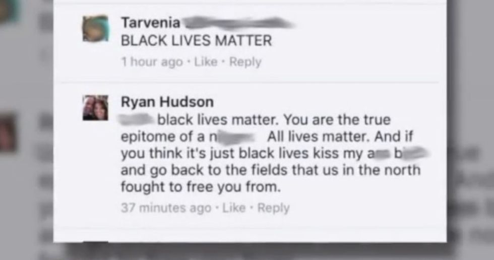 F*** Black Lives Matter': Firefighter out of a job after posting racist remarks on Facebook