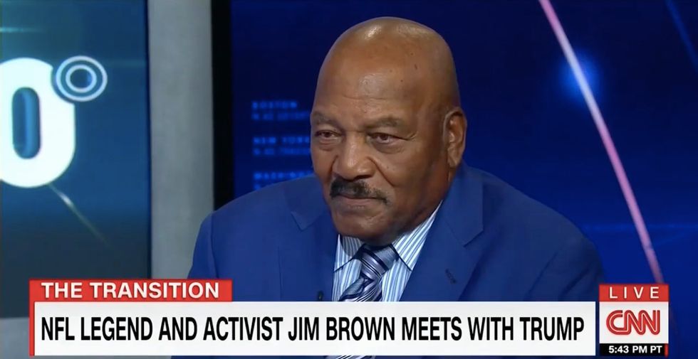 NFL legend Jim Brown rebukes Clinton supporters who won't accept election results