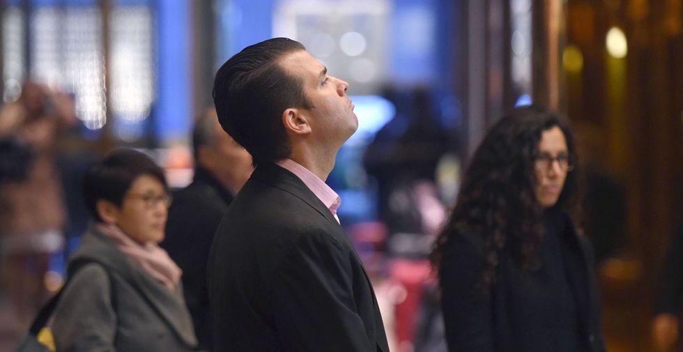 Donald Trump Jr., who will run the family business, is also participating in transition process