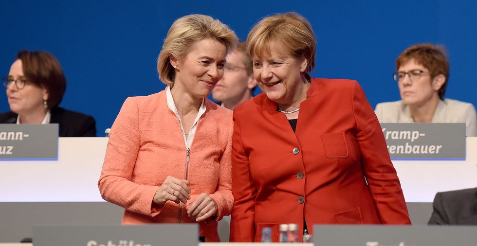 German defense minister sparks outrage for refusing to wear head scarf during Saudi visit