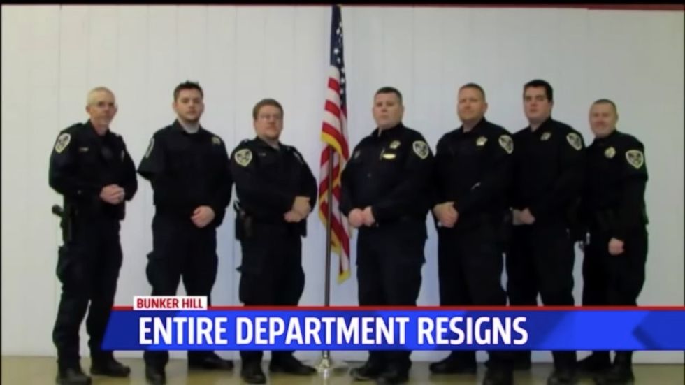 Entire police force quits after being asked to ‘do illegal, unethical and immoral things’