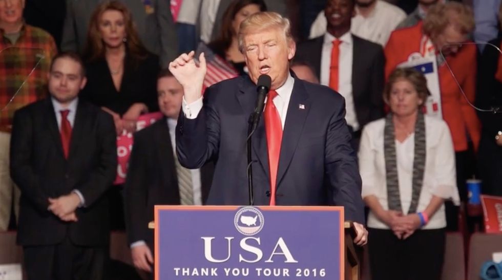 Trump thanks black voters who ‘didn’t come out to vote for Hillary’