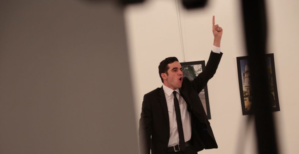Photographer who captured stunning photos of Russian ambassador’s assassin speaks out