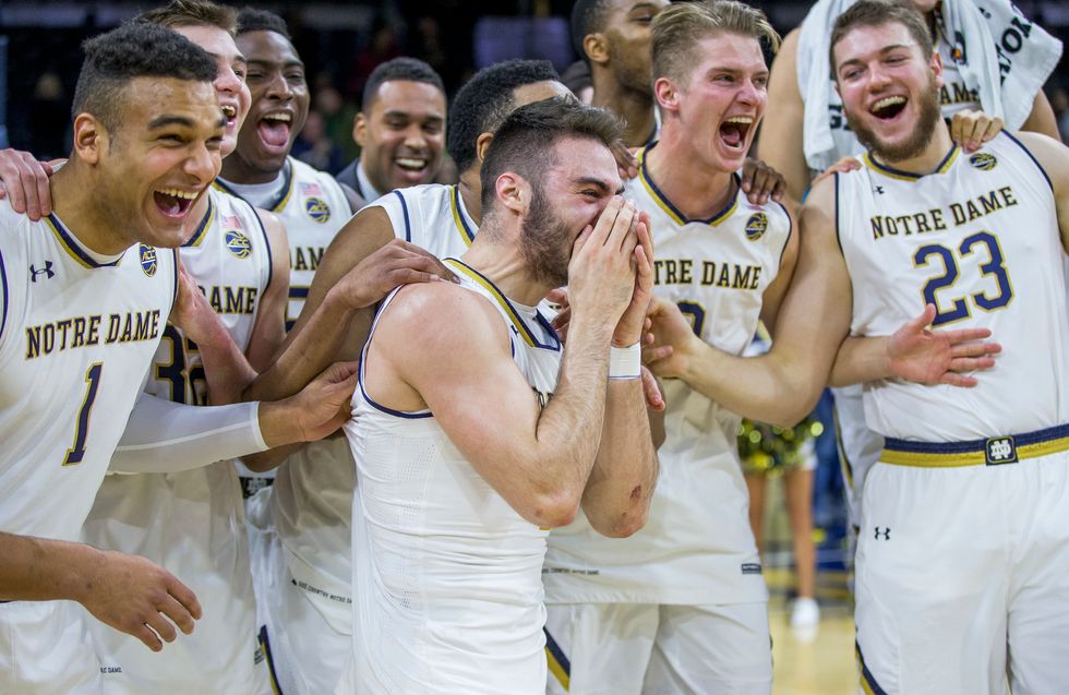 Watch: All this Notre Dame basketball player wanted for Christmas was his military brother back home