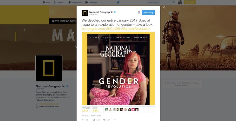 National Geographic readers are not happy with the magazine's newest cover