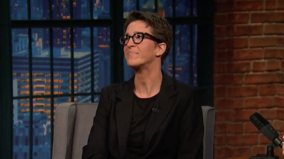 Seth Meyers asks Rachel Maddow if she has any ‘optimism’ for liberals about Trump’s presidency