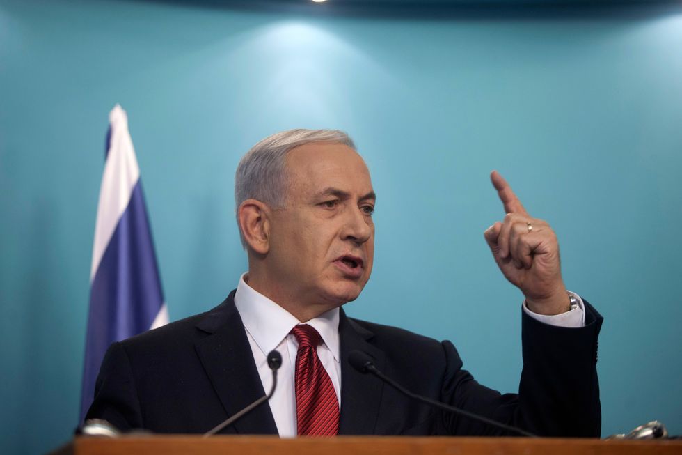 Israeli PM Benjamin Netanyahu meets with his cabinet to discuss 'plan of action' against U.N.