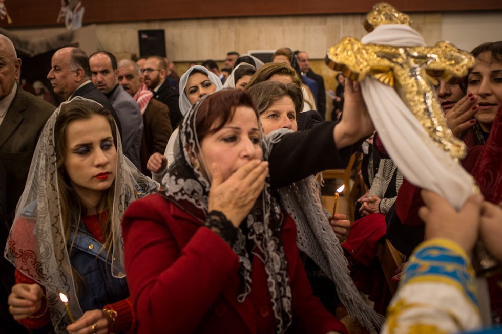 Iraqi Christians celebrate Christmas for first time in 2 years after being freed from ISIS