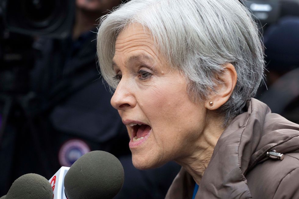 Jill Stein is back and asking Loretta Lynch to investigate US election system