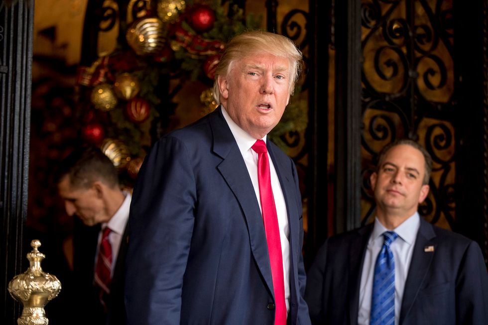 White House tells Trump, 'only one president at a time