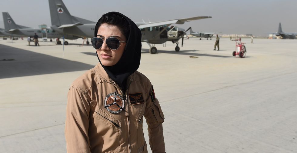 First female Afghan air force pilot seeks asylum in the U.S. — here’s why