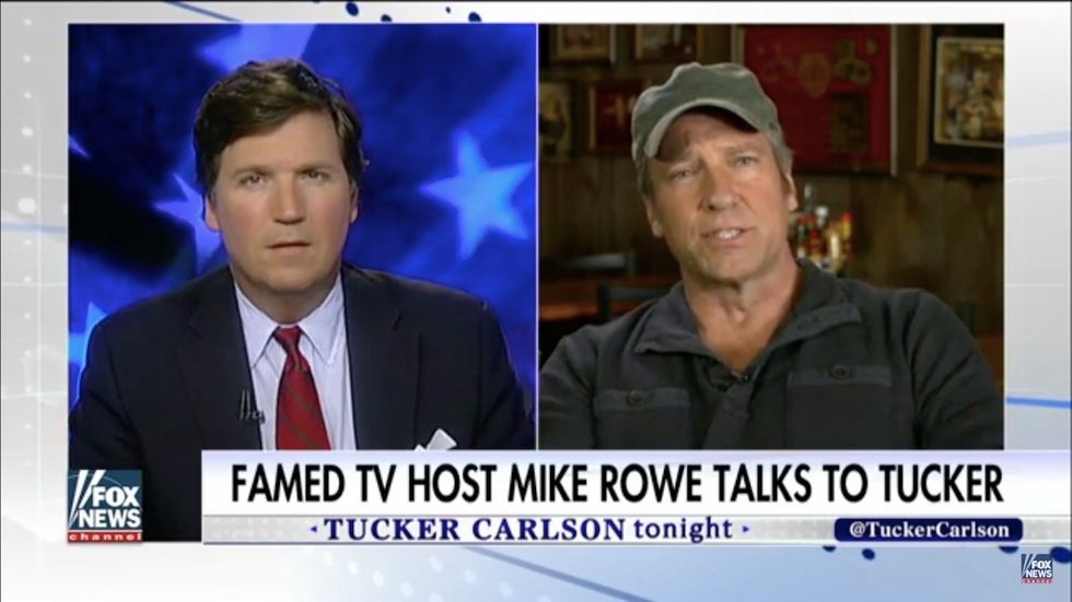 Mike Rowe has some choice words on why the American job market is suffering