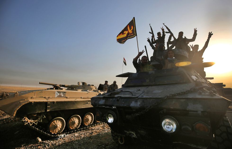 Donald Trump inherits Obama's mess: U.S. troops in Iraq are advancing on ISIS-held Mosul