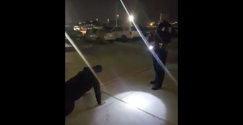 Cop lets teen do push-ups instead of jail time for smoking pot