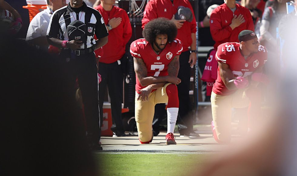 Colin Kaepernick's teammates vote to give him team's most prestigious award